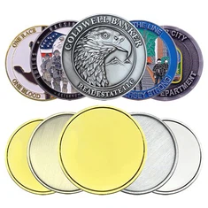 Kovová 3D vlastná výzva na laserové gravírovanie